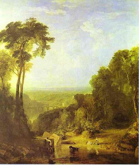 Joseph Mallord William Turner Crossing the Brook Spain oil painting art